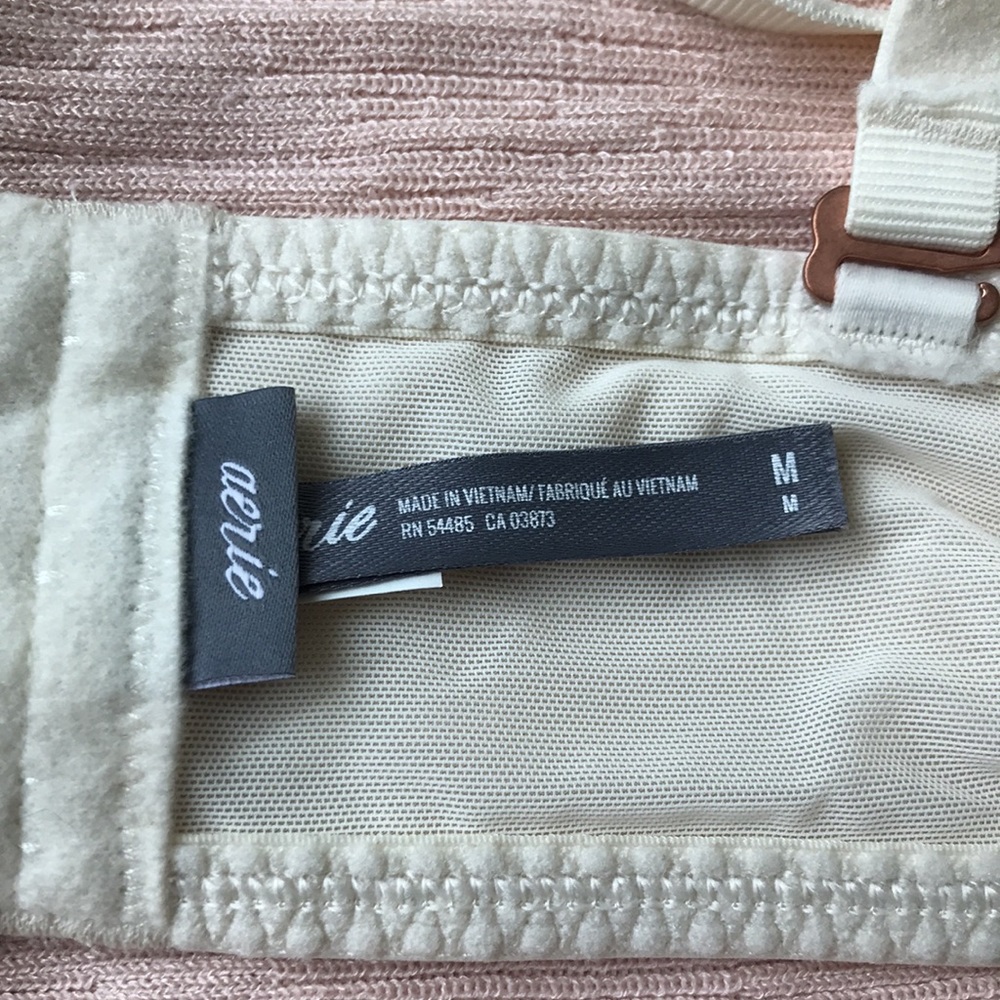 NWOT Aerie ivory lace bandeau bra - Picture 4 of 4